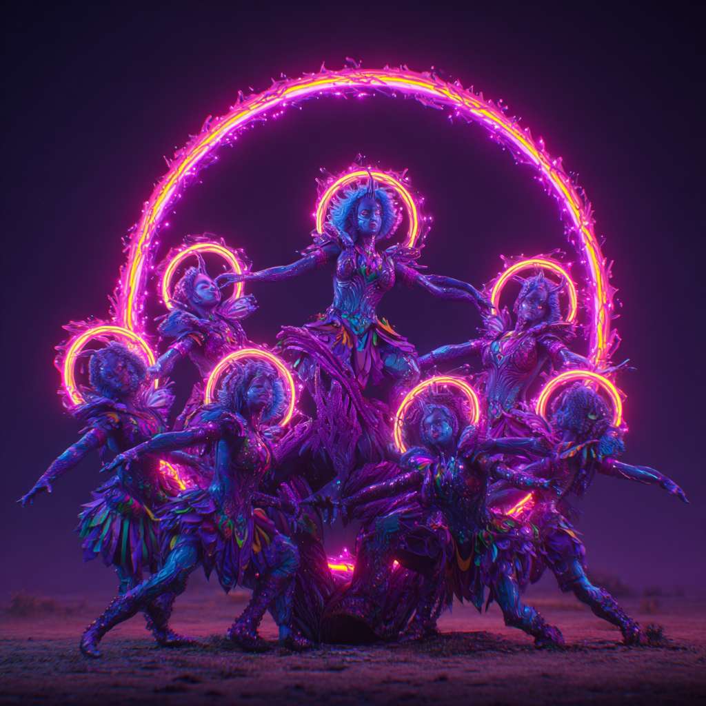 Example of an image generated in MidJourney