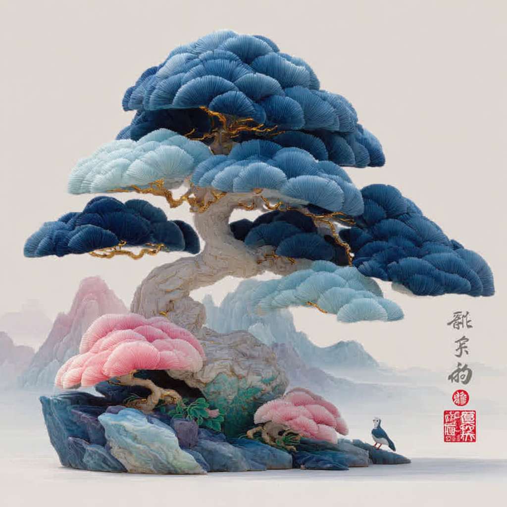 Example of an image generated in MidJourney