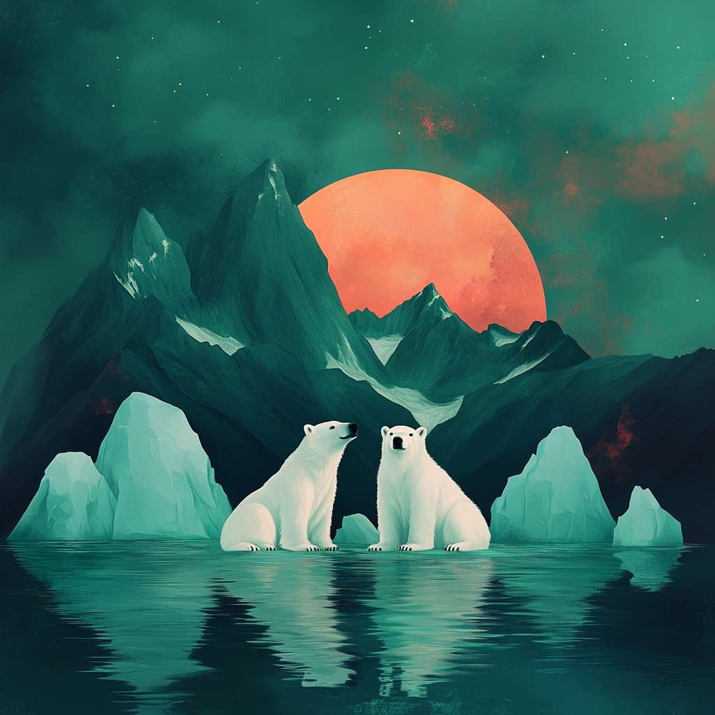 Example of an image generated in MidJourney