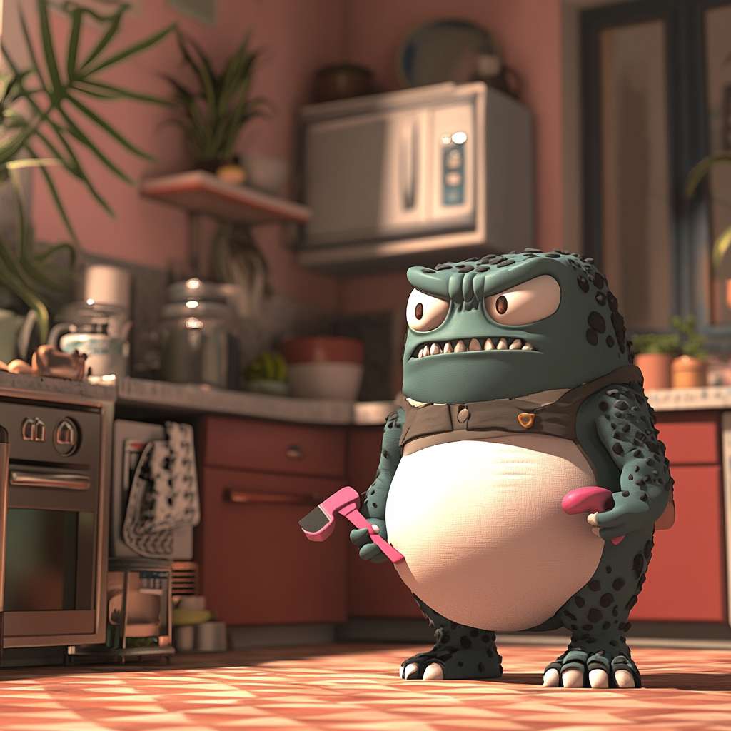 Example of an image generated in MidJourney