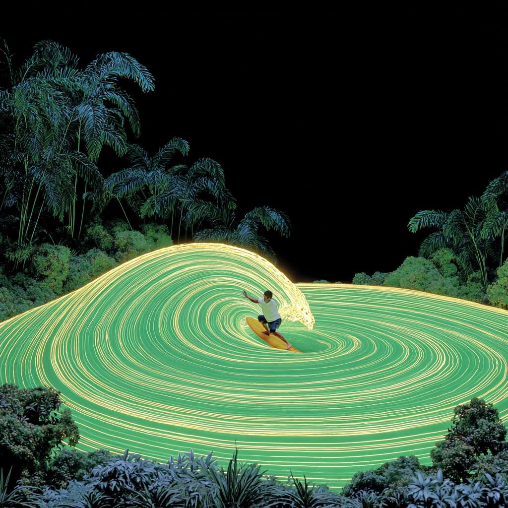 Example of an image generated in MidJourney