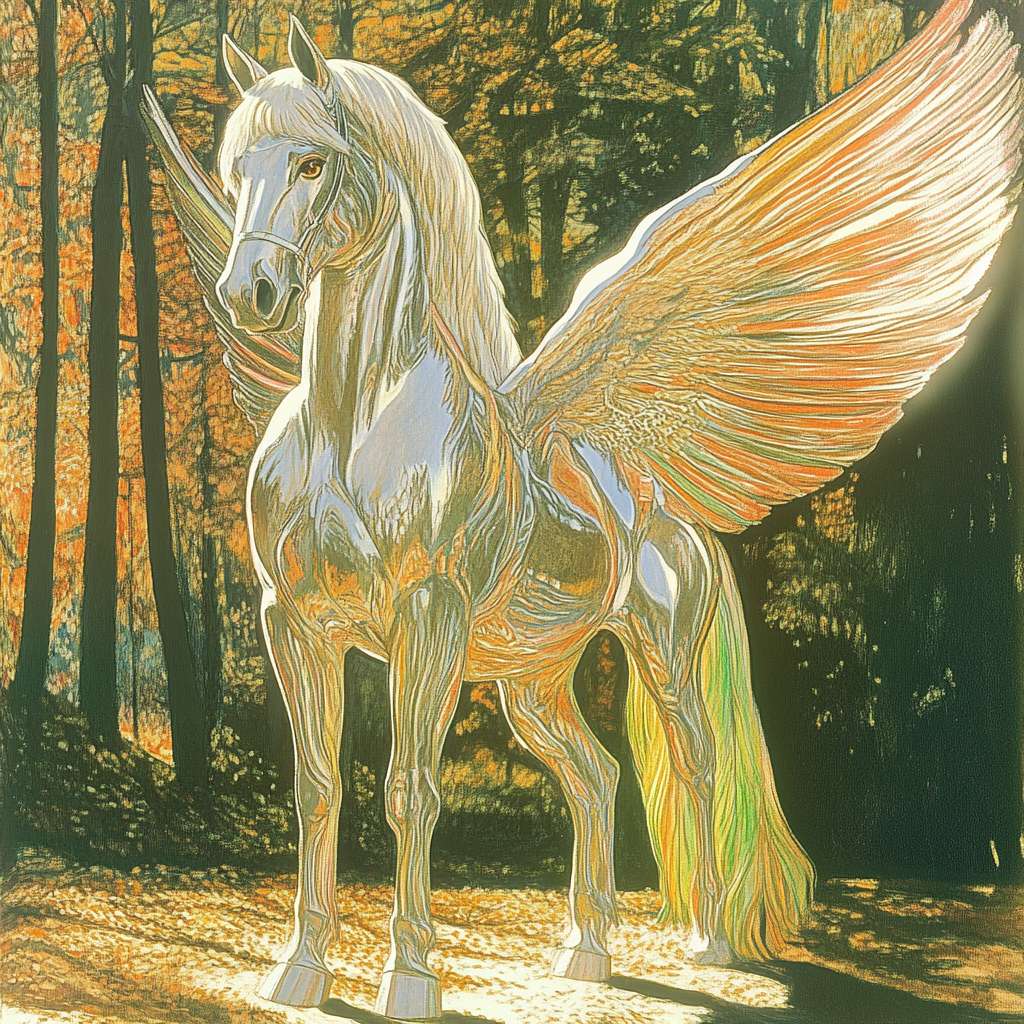 Example of an image generated in MidJourney