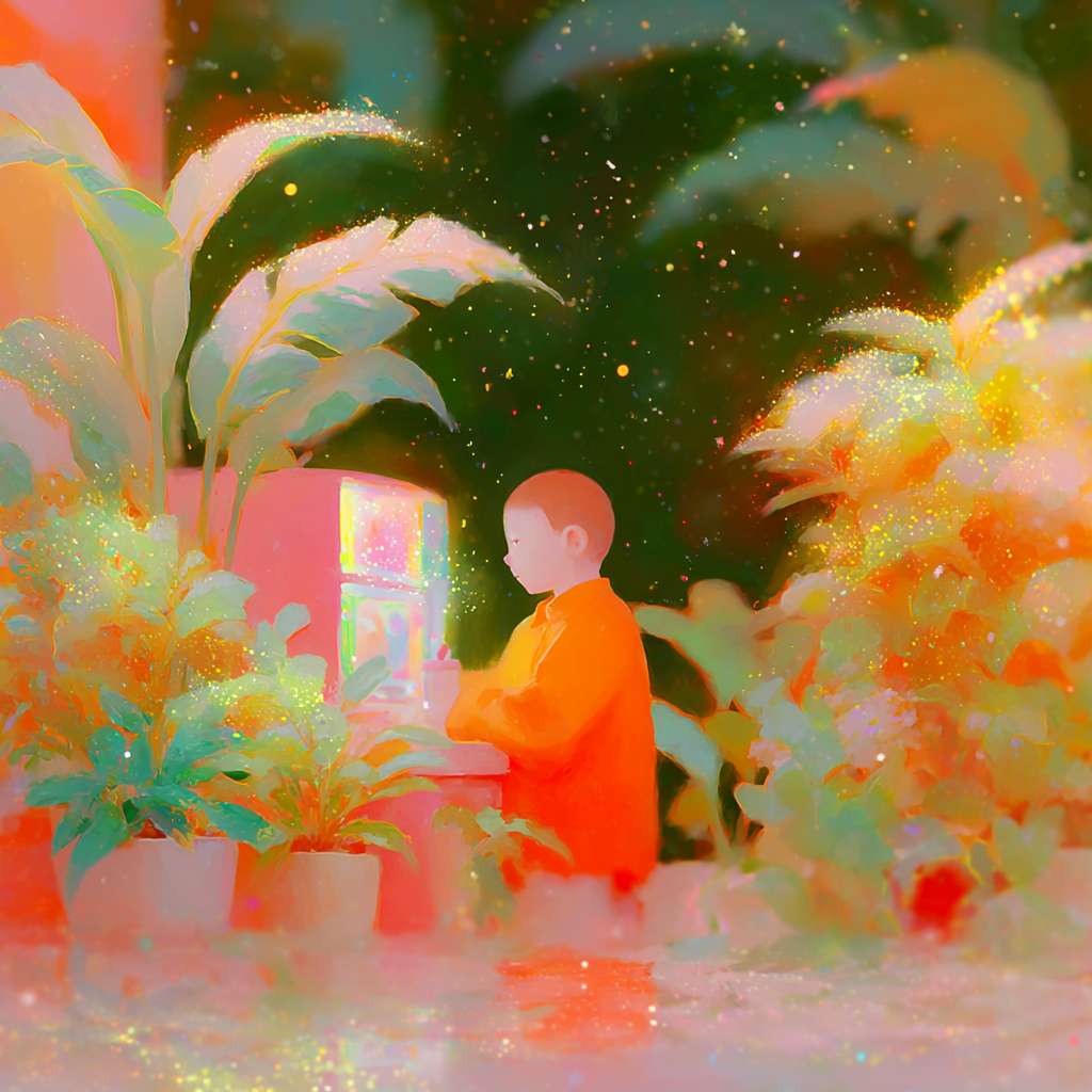 Example of an image generated in MidJourney