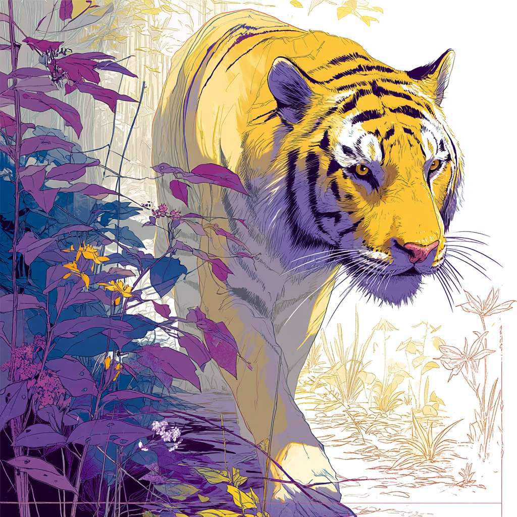 Example of an image generated in MidJourney