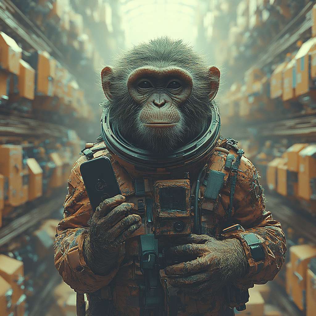 Example of an image generated in MidJourney