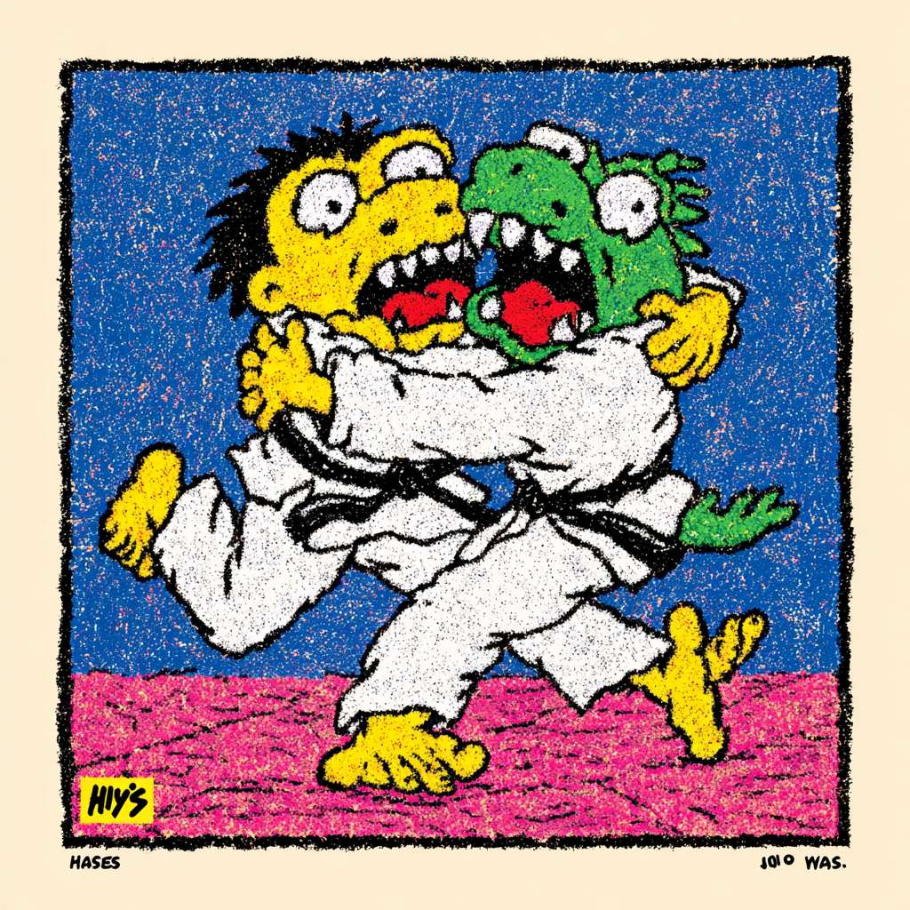 Example of an image generated in MidJourney