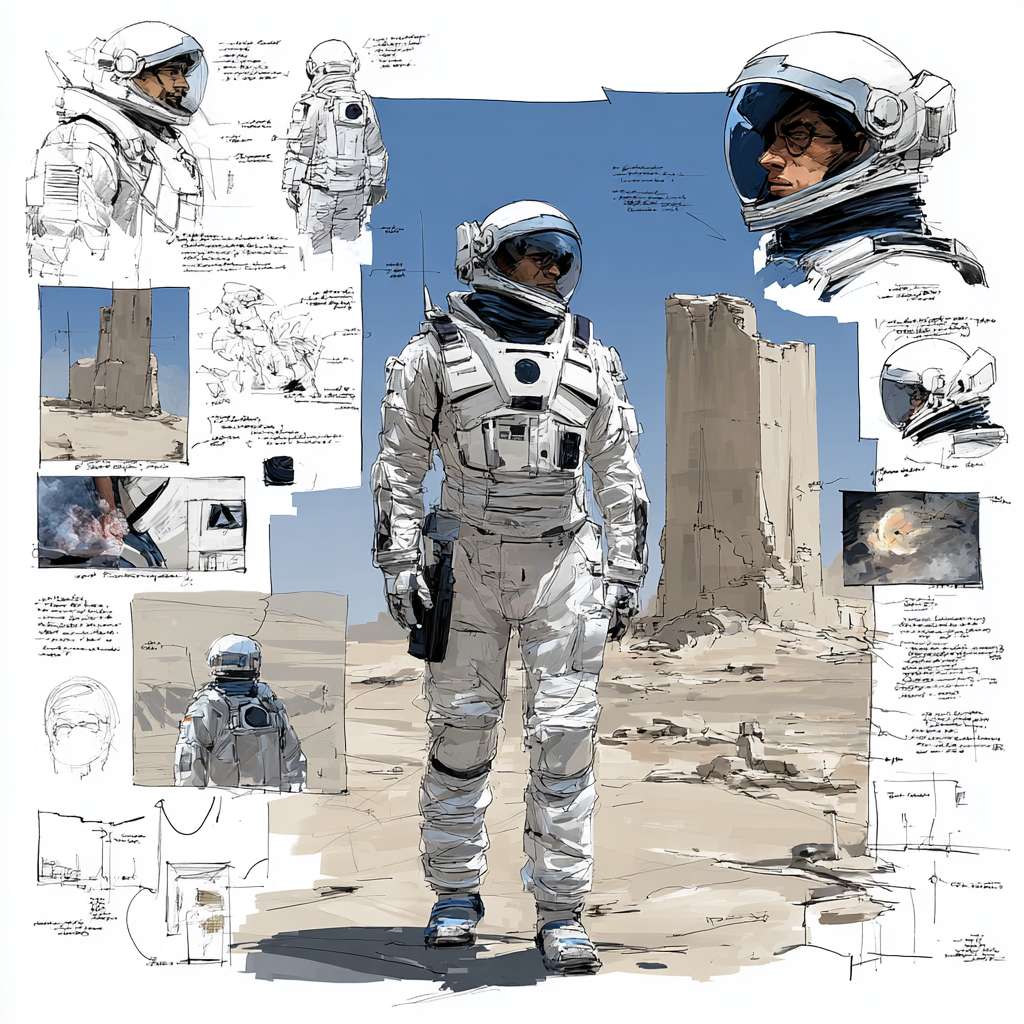 Example of an image generated in MidJourney
