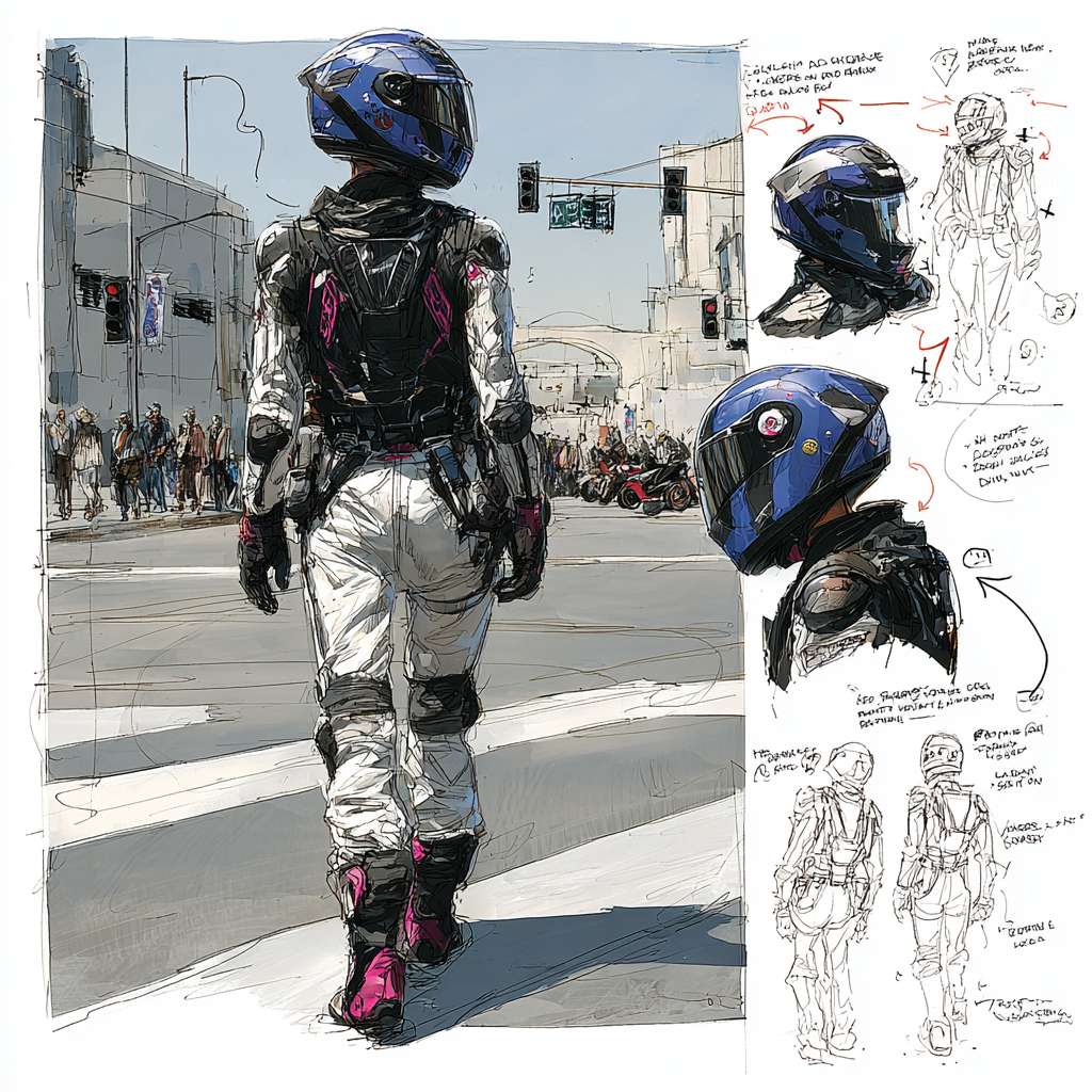 Example of an image generated in MidJourney