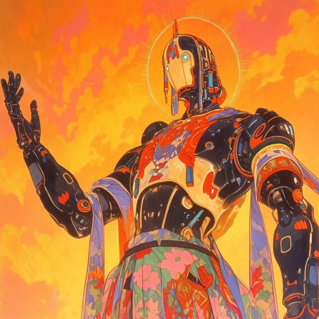 Example of an image generated in MidJourney