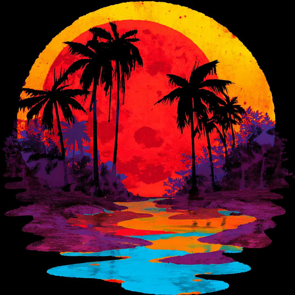 Example of an image generated in MidJourney