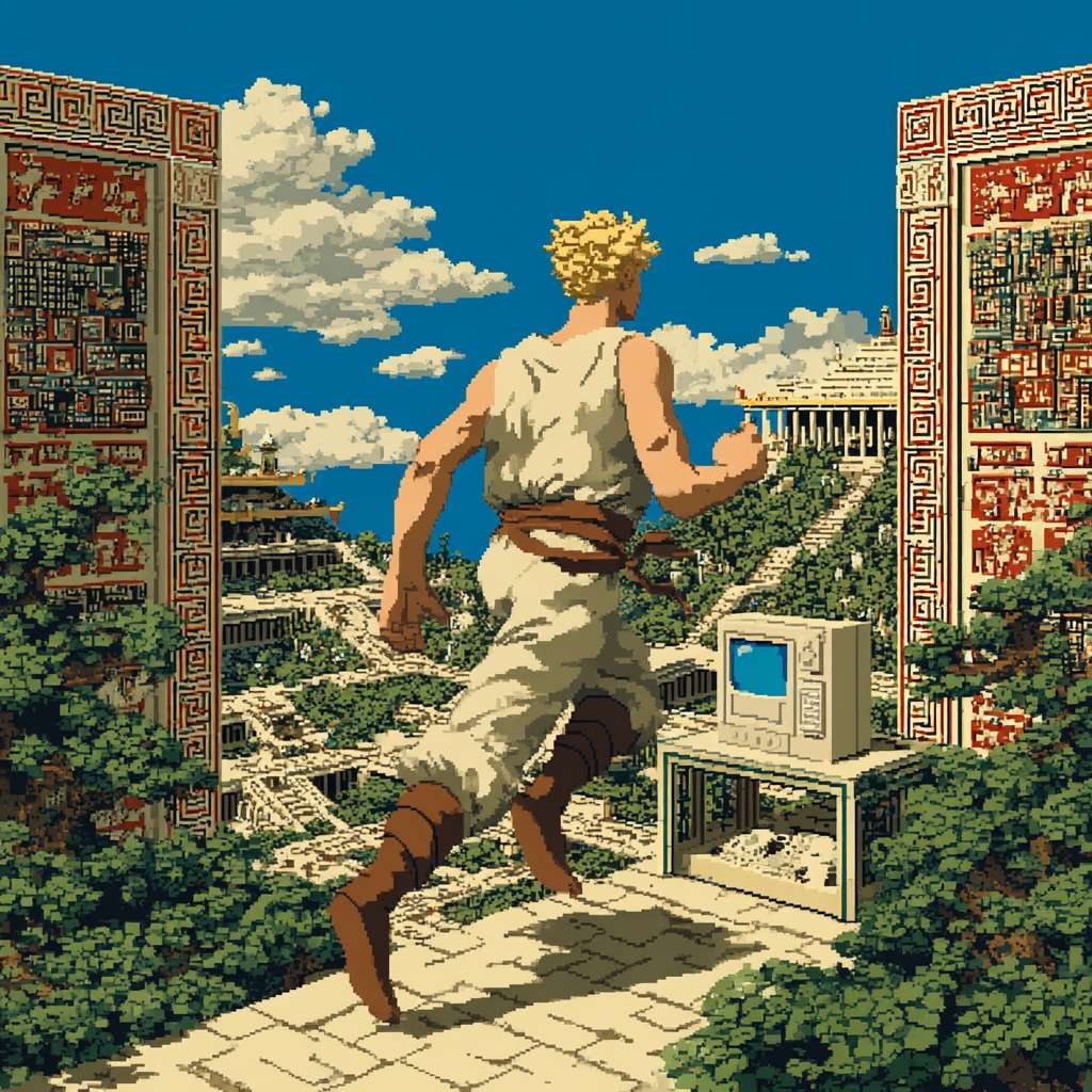 Example of an image generated in MidJourney