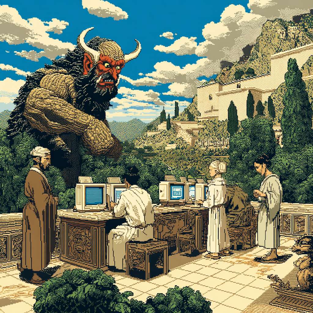 Example of an image generated in MidJourney