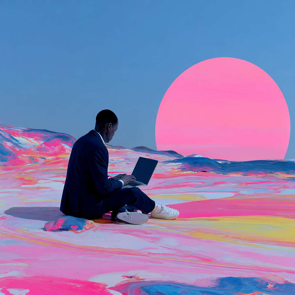Example of an image generated in MidJourney
