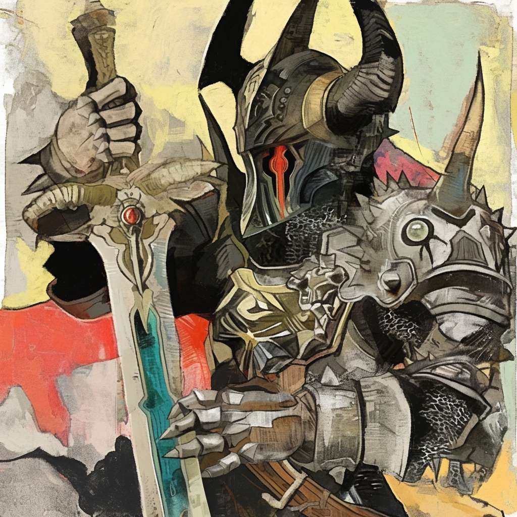 Example of an image generated in MidJourney