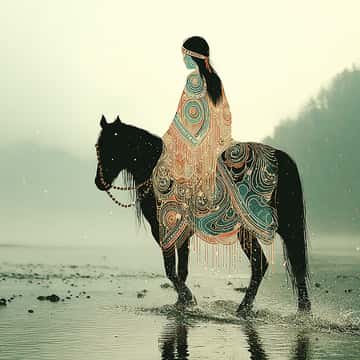 Example of an image generated in MidJourney