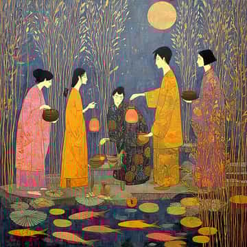 Example of an image generated in MidJourney
