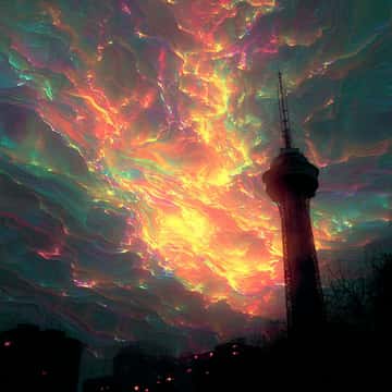 Example of an image generated in MidJourney
