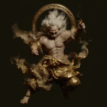 Example of an image generated in MidJourney