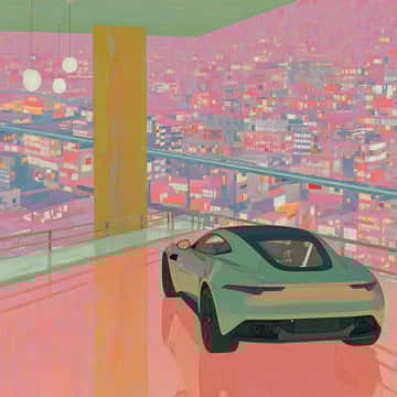 Example of an image generated in MidJourney
