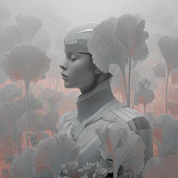 Example of an image generated in MidJourney