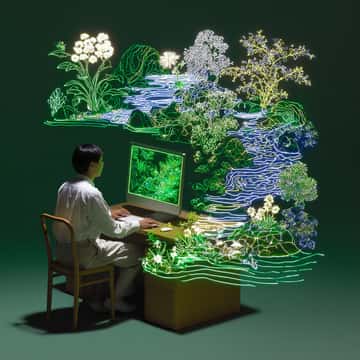 Example of an image generated in MidJourney