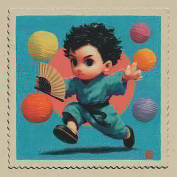 Example of an image generated in MidJourney