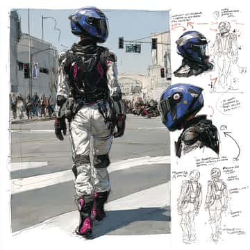 Example of an image generated in MidJourney