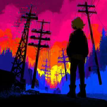 Example of an image generated in MidJourney