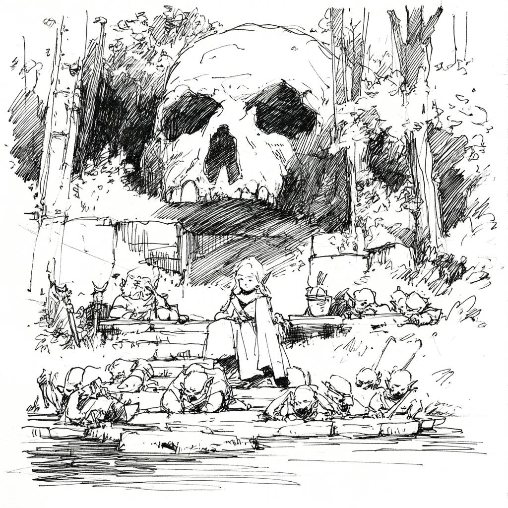 Example of an image generated using the prompt --sref 2337981587