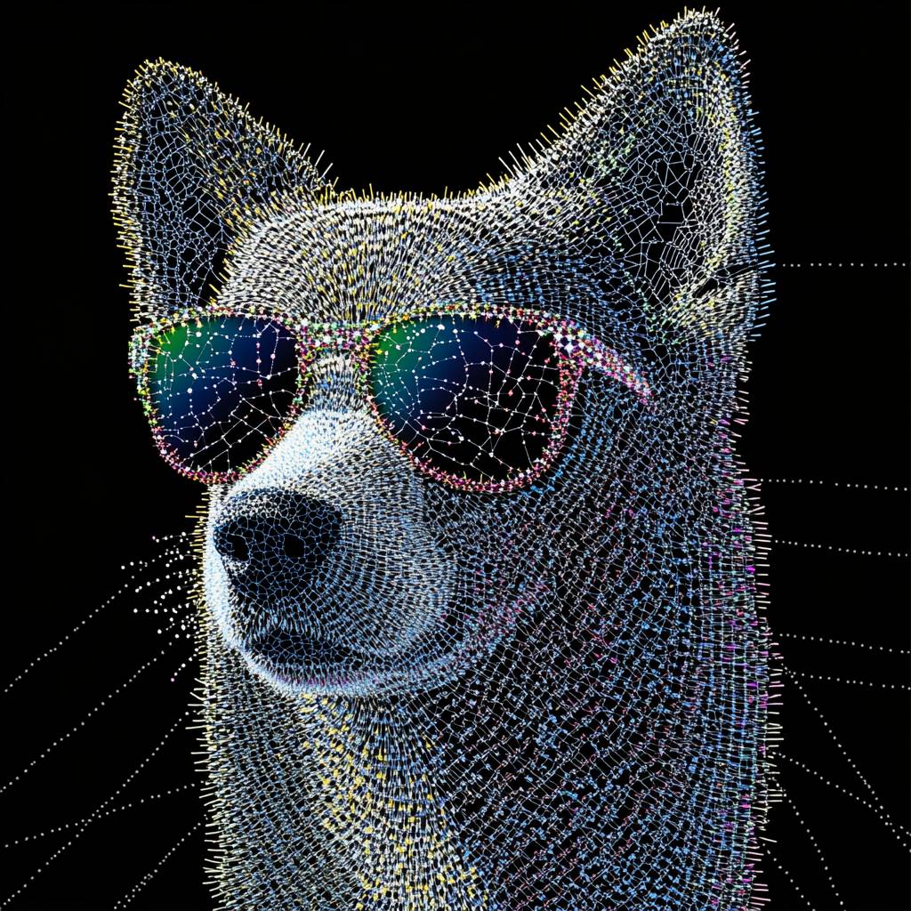 Example of an image generated using the prompt --sref 602153393