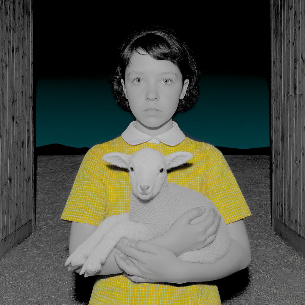 Example of an image generated using the prompt --sref 1159622278 in Midjourney with the Surrealistic, Blue, Yellow, Vintage style