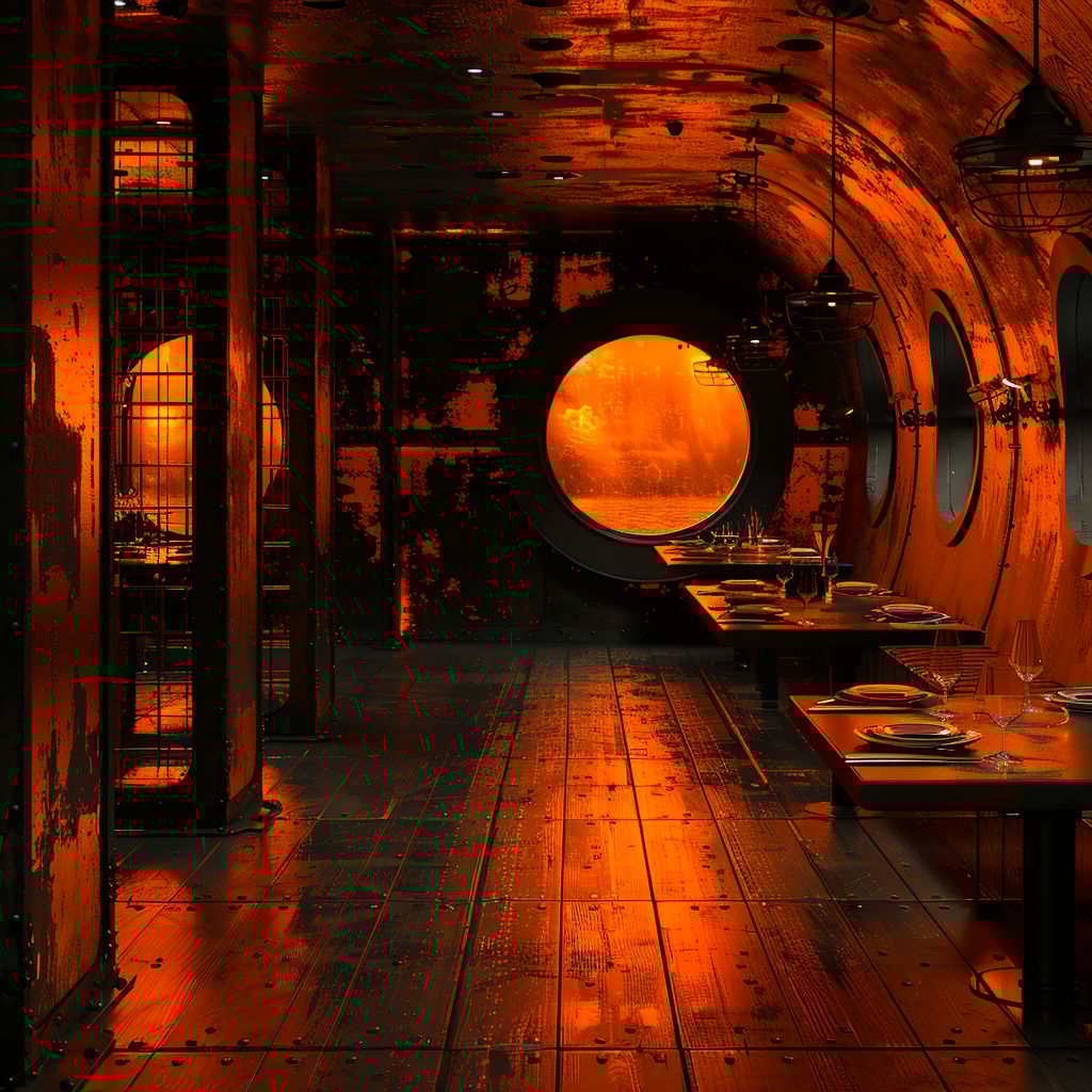 Example of an image generated using the prompt --sref 1483274091 in MidJourney