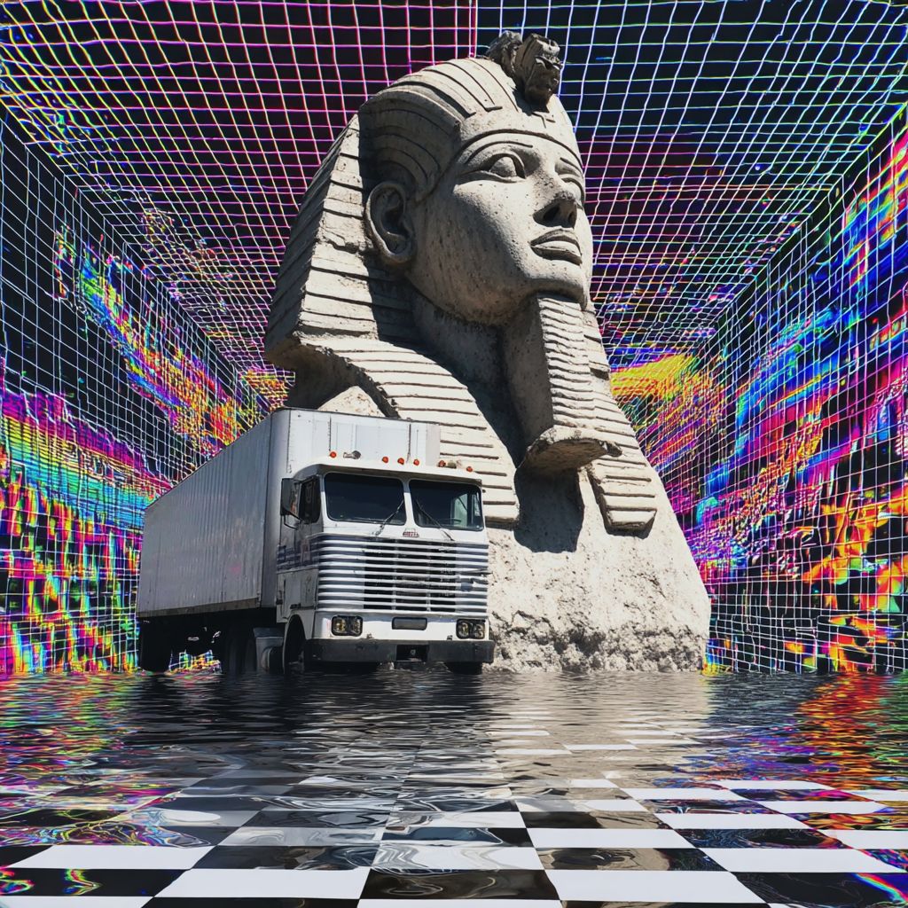 Example of an image generated using the prompt --sref 20250417 in MidJourney
