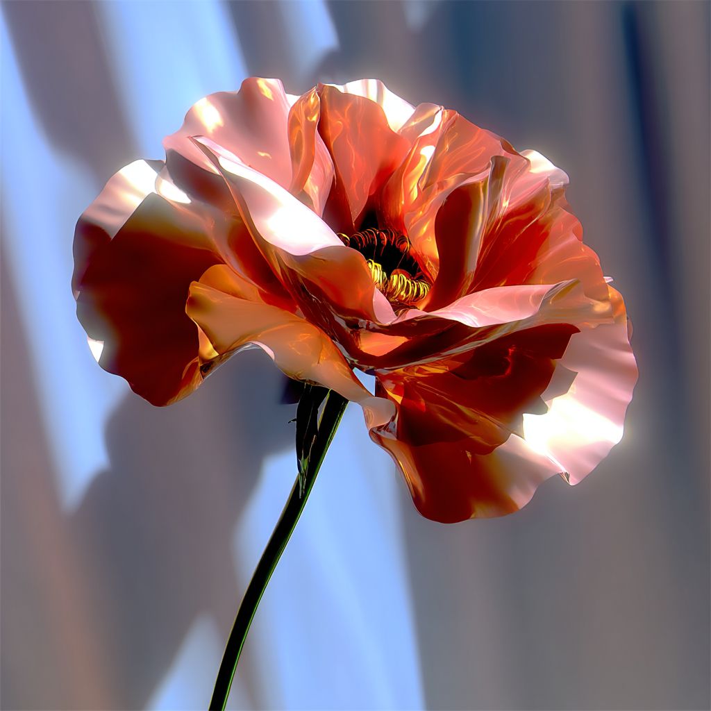 Example of an image generated using the prompt --sref 2162872416 in Midjourney with the Surrealistic, Golden style