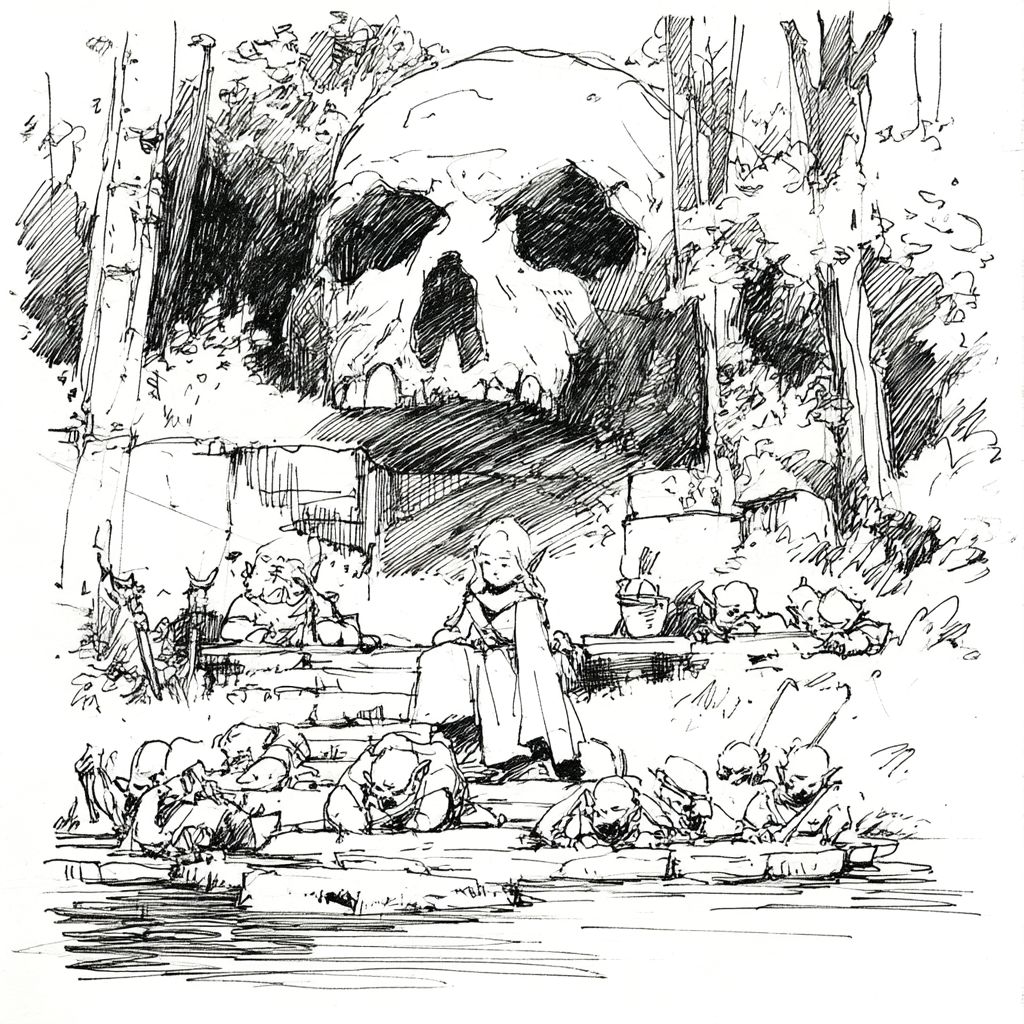 Example of an image generated using the prompt --sref 2337981587 in Midjourney with the Illustration, Comic book, Manga art style