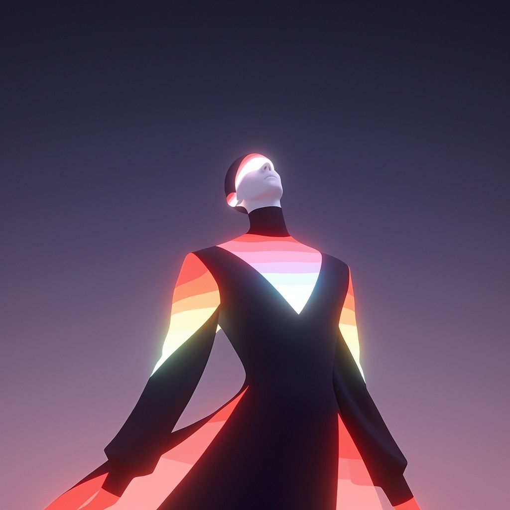 Example of an image generated using the prompt --sref 2615690222 in Midjourney with the Anime, 3D, Red style
