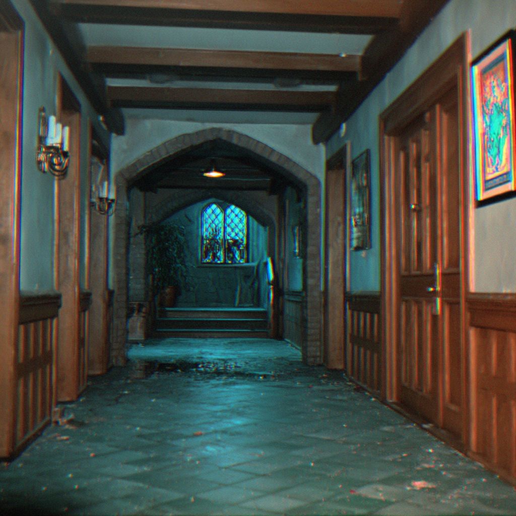 an example of an image generated in MidJourney using the prompt with the --sref 2874735916, ranked 18th among the user favorites on this website.