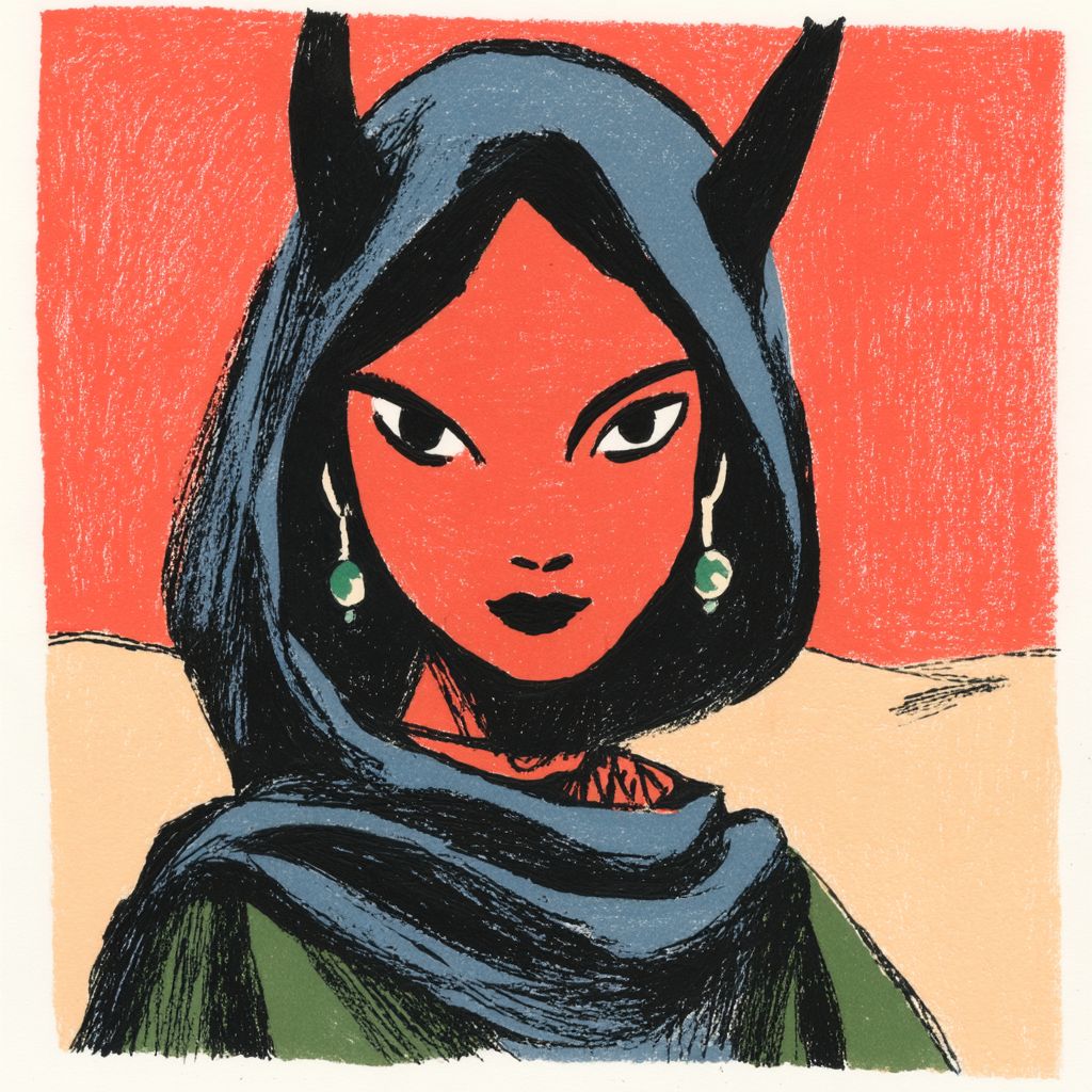 Example of an image generated using the prompt --sref 3171683936 in Midjourney with the Illustration, Comic book, Manga art style