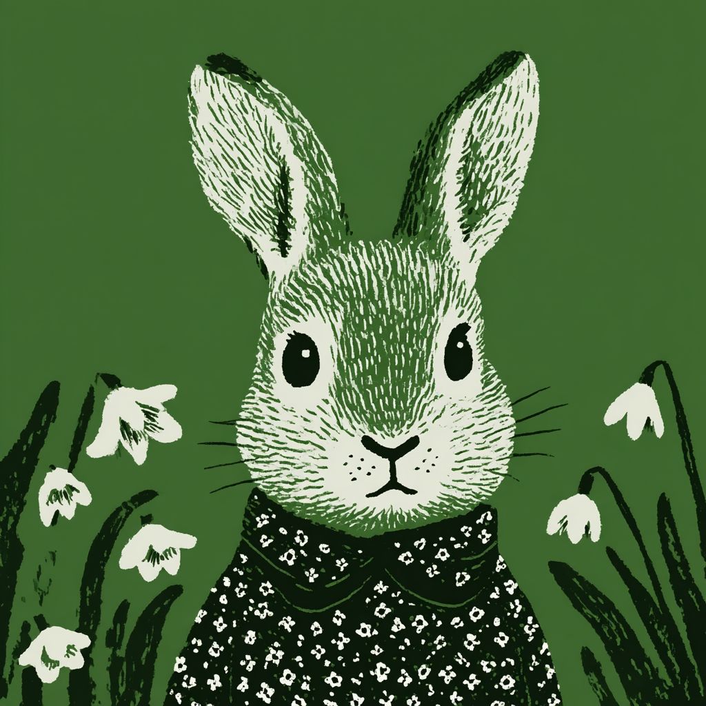 Example of an image generated using the prompt --sref 104438945 in Midjourney with the Green, Vintage, Illustration style