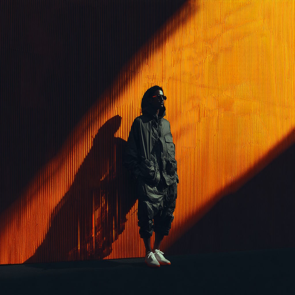 Example of an image generated using the prompt --sref 3539691073 in Midjourney with the Photography, Orange style