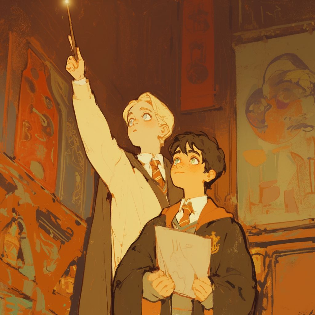 Example of an image generated using the prompt --sref 3832064479 in Midjourney with the Anime style