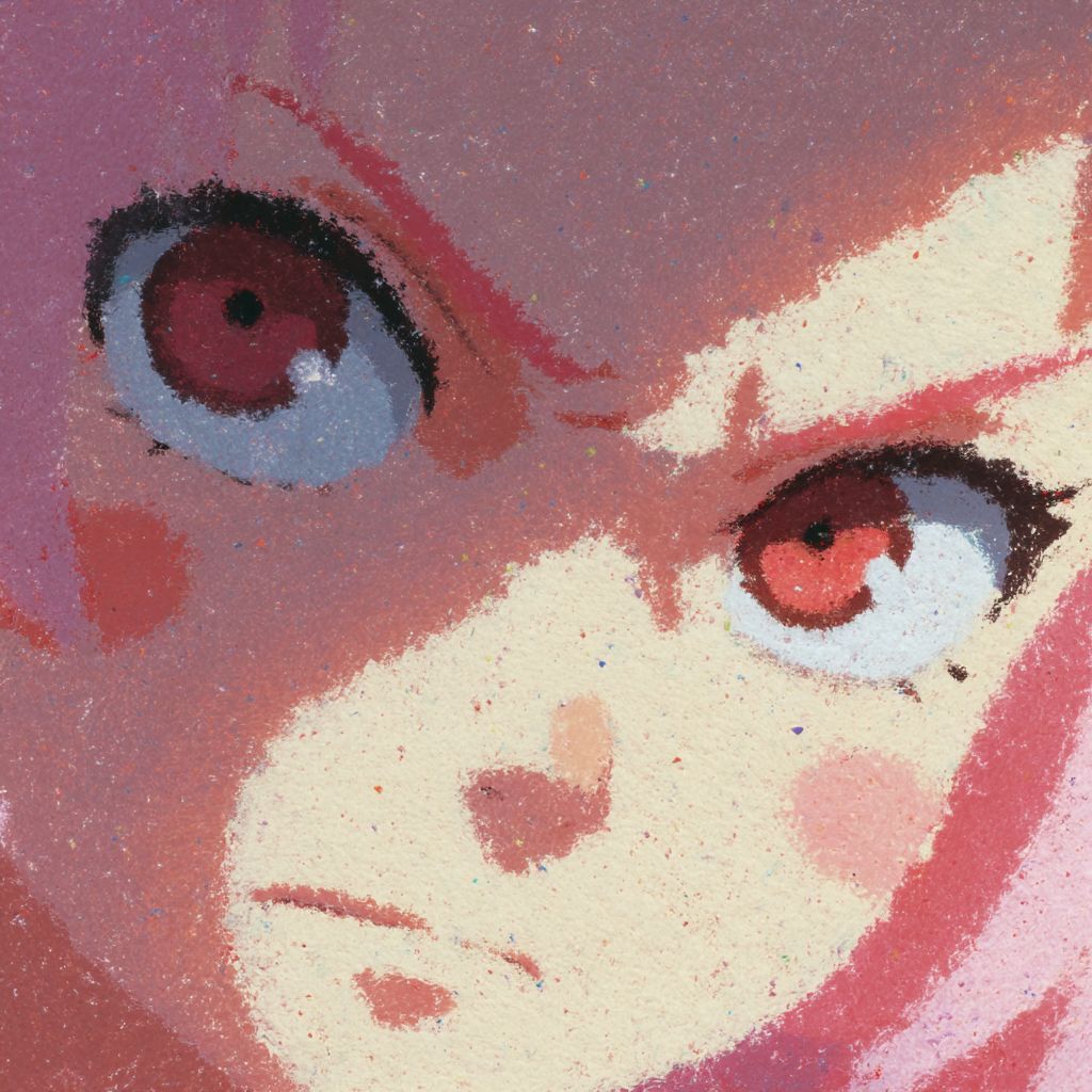 Example of an image generated using the prompt --sref 3890862722 in Midjourney with the Cute, Cartoon, Pink, Anime style