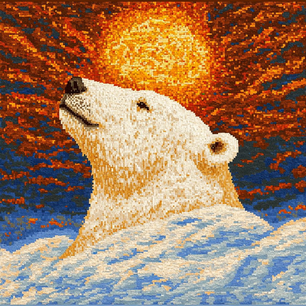 an example of an image generated in MidJourney using the prompt with the --sref 79870580, ranked 19th among the user favorites on this website.