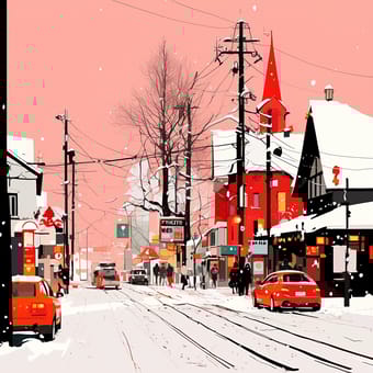 Example of an image generated using the prompt --sref 1113331984 in MidJourney