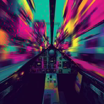 Example of an image generated using the prompt --sref 12399233 in MidJourney