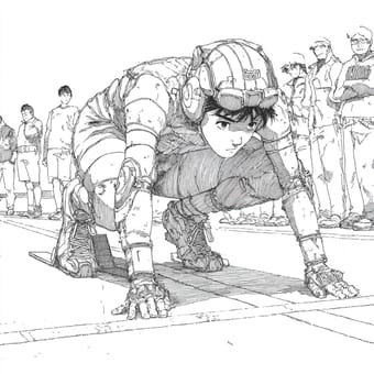 Example of an image generated using the prompt --sref 1292205536 in MidJourney