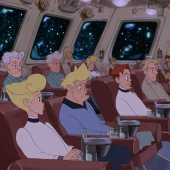 Example of an image generated using the prompt --sref 1487420310 in Midjourney with the Vintage, Cartoon style