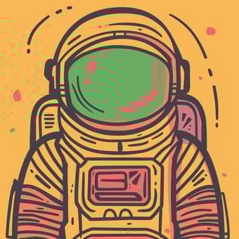 Example of an image generated using the prompt --sref 3035259247 in Midjourney with the Cartoon, Flat vector, Orange style