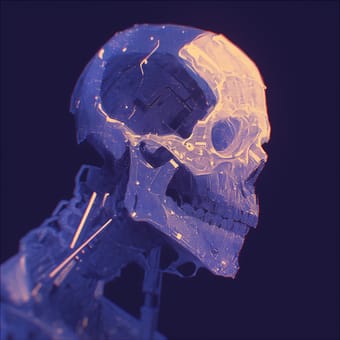 Example of an image generated using the prompt --sref 3577878952 in MidJourney
