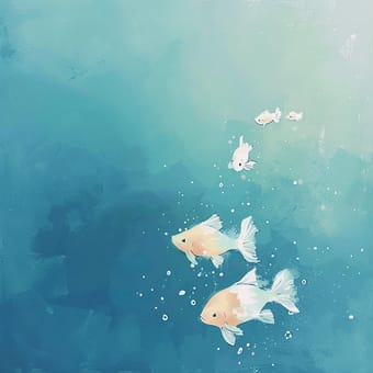 Example of an image generated using the prompt --sref 3612798423 in Midjourney with the Ink and watercolor, Blue style